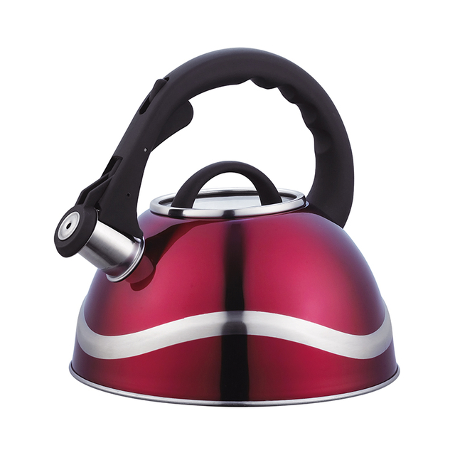 Stainless Steel Whistle Water Kettle Stainless Steel with Induction Bottom